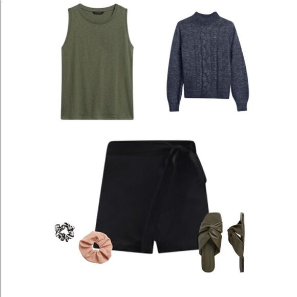 Banana Republic Cozy Cable Mock-Neck Sweater - Picture 7 of 9